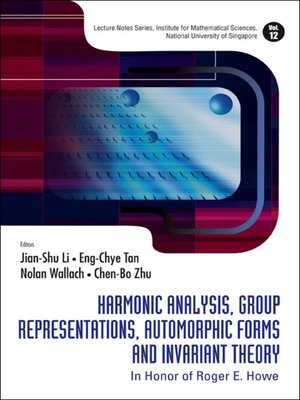 cover image of Harmonic Analysis, Group Representations, Automorphic Forms and Invariant Theory